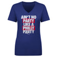 Philadelphia Basketball Women's V-Neck T-Shirt | 500 LEVEL