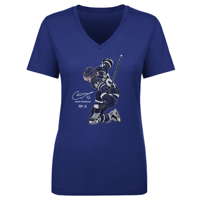 Gavin McKenna Women's V-Neck T-Shirt | 500 LEVEL