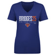 Mikal Bridges Women's V-Neck T-Shirt | 500 LEVEL