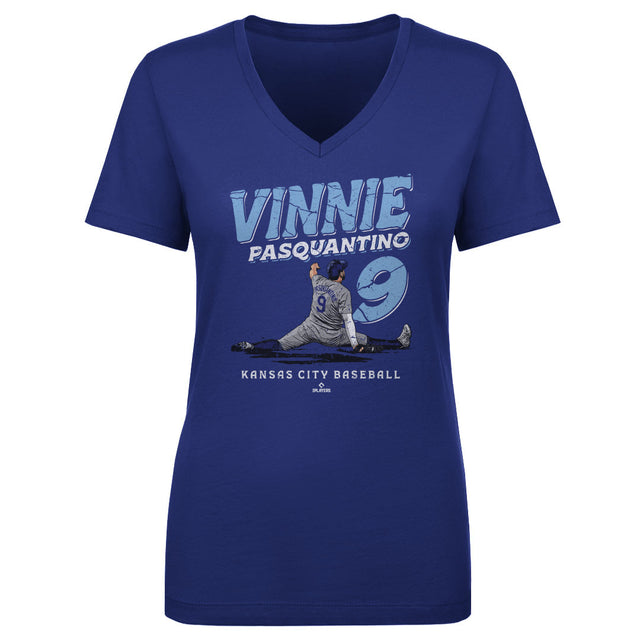 Vinnie Pasquantino Women's V-Neck T-Shirt | 500 LEVEL