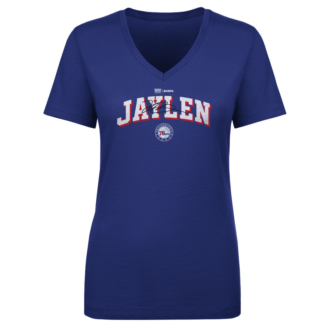 Jaylen Brown Women's V-Neck T-Shirt | 500 LEVEL