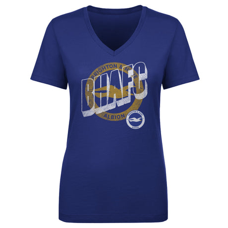 Brighton & Hove Albion Women's V-Neck T-Shirt | 500 LEVEL