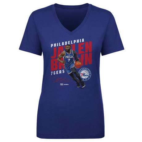 Jaylen Brown Women's V-Neck T-Shirt | 500 LEVEL