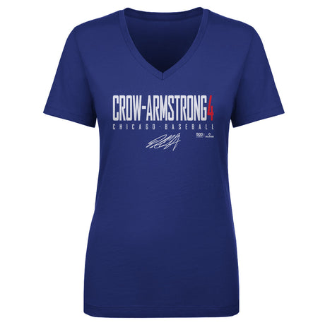 Pete Crow-Armstrong Women's V-Neck T-Shirt | 500 LEVEL