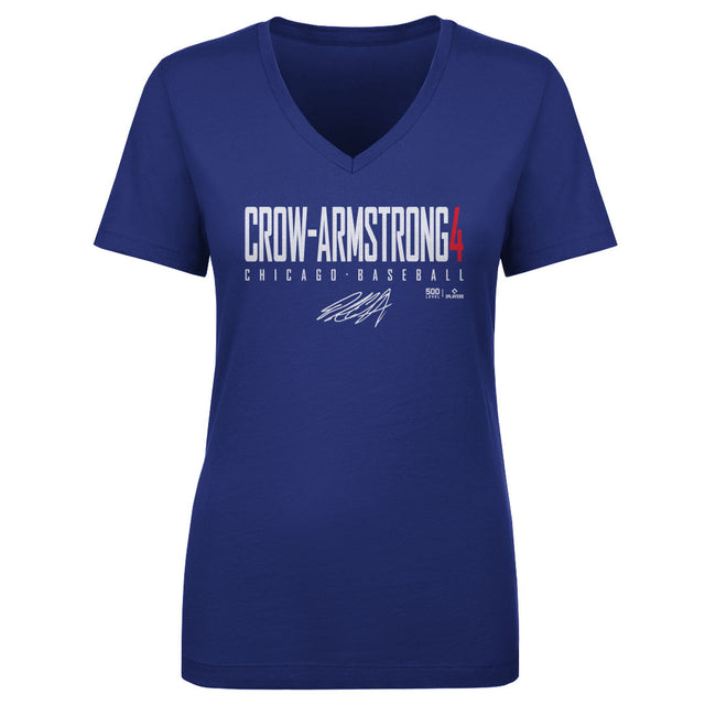 Pete Crow-Armstrong Women's V-Neck T-Shirt | 500 LEVEL