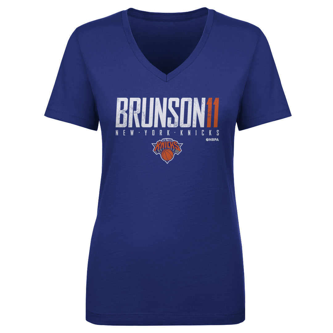 Jalen Brunson Women&#39;s V-Neck T-Shirt | 500 LEVEL