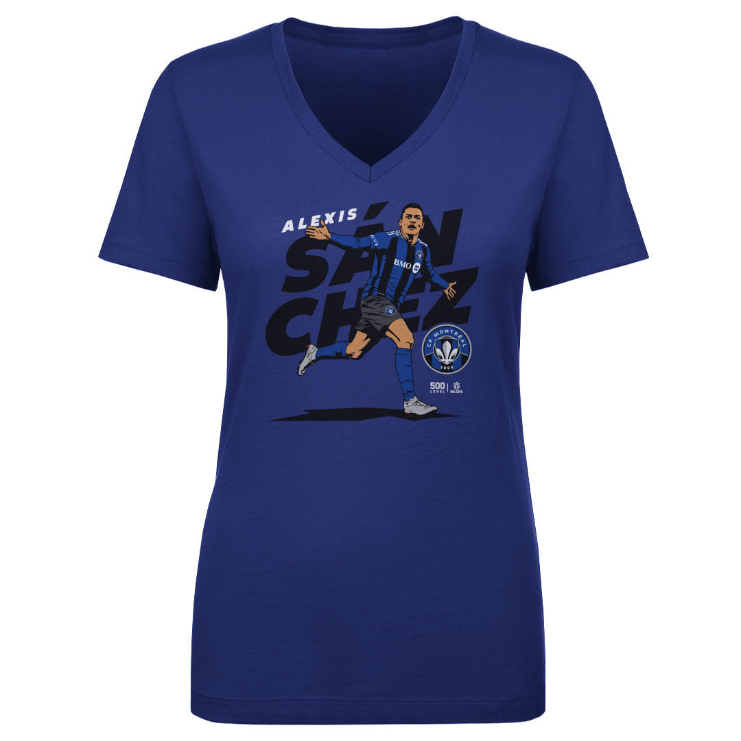 Alexis Sanchez Women's V-Neck T-Shirt | 500 LEVEL