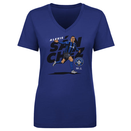Alexis Sanchez Women's V-Neck T-Shirt | 500 LEVEL