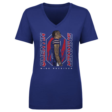 Quentin Skinner Women's V-Neck T-Shirt | 500 LEVEL