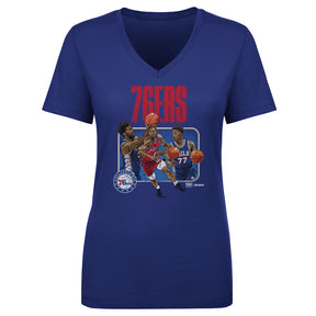 Philadelphia 76ers Women's V-Neck T-Shirt | 500 LEVEL