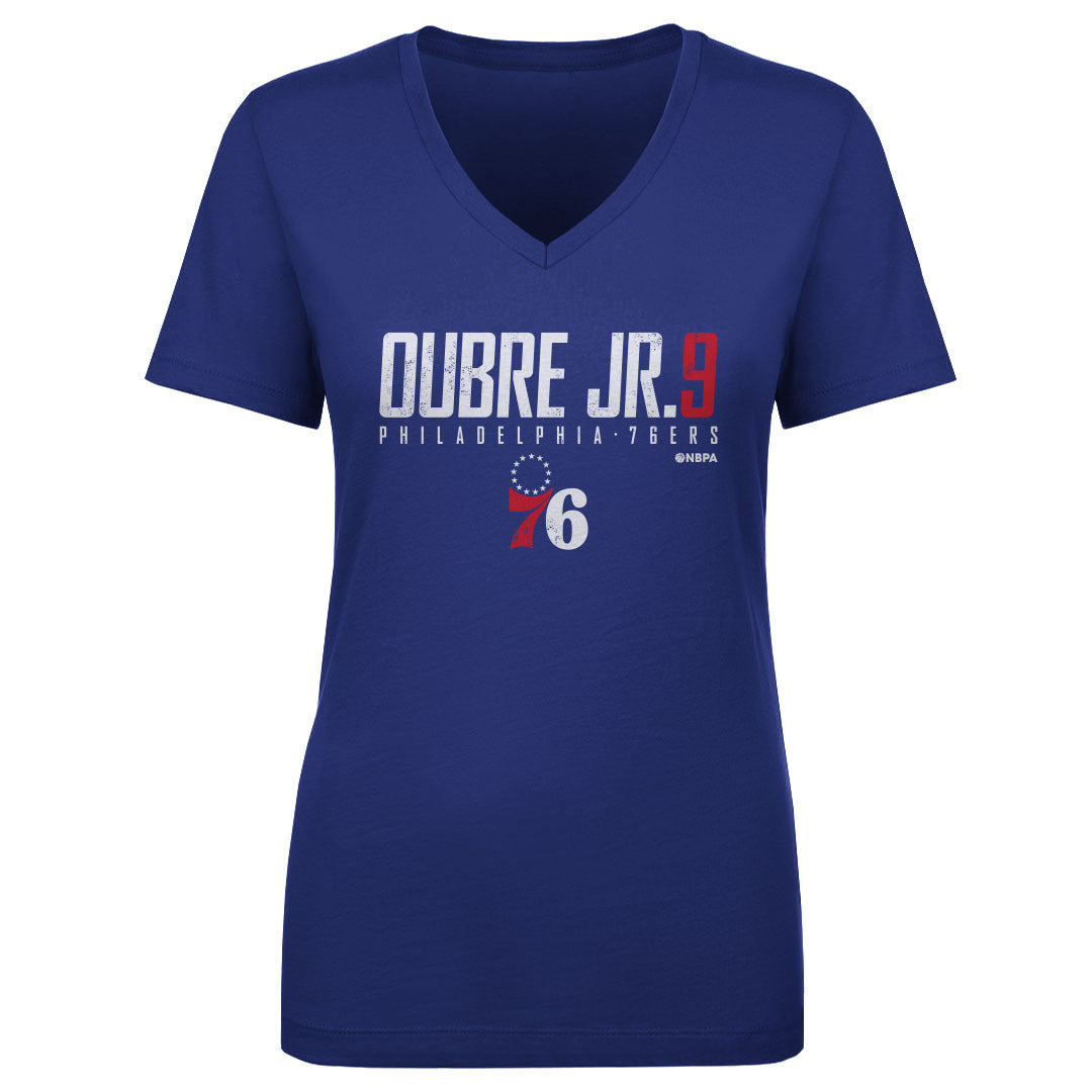 Kelly Oubre Jr. Women's V-Neck T-Shirt | 500 LEVEL