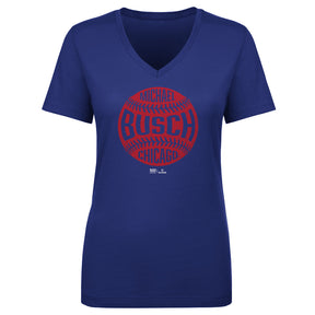 Michael Busch Women's V-Neck T-Shirt | 500 LEVEL