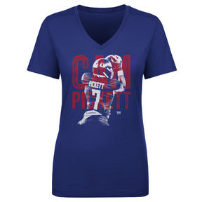 Cam Pickett Women's V-Neck T-Shirt | 500 LEVEL