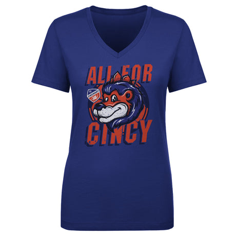 FC Cincinnati Women's V-Neck T-Shirt | 500 LEVEL