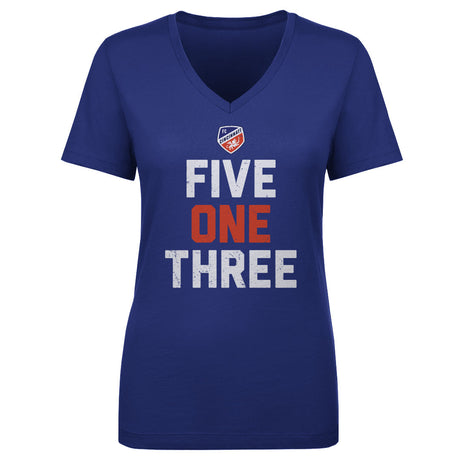 FC Cincinnati Women's V-Neck T-Shirt | 500 LEVEL