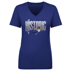 Puka Nacua Women's V-Neck T-Shirt | 500 LEVEL