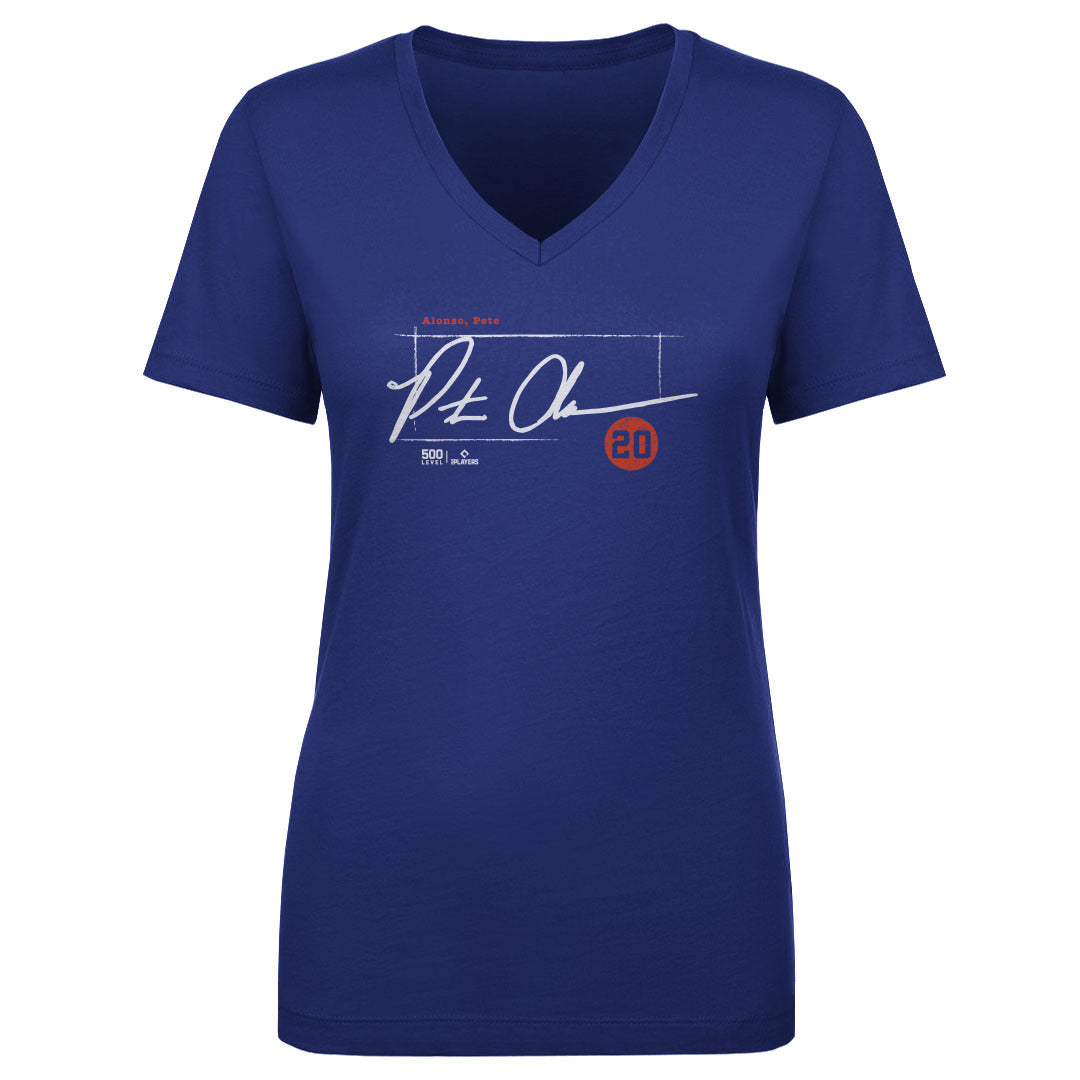 Pete Alonso Women's V-Neck T-Shirt | 500 LEVEL
