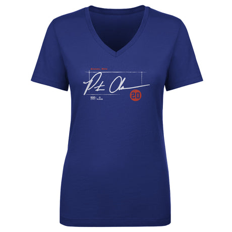 Pete Alonso Women's V-Neck T-Shirt | 500 LEVEL