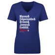 Philadelphia 76ers Women's V-Neck T-Shirt | 500 LEVEL