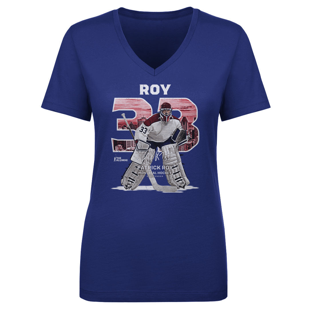 Patrick Roy Women's V-Neck T-Shirt | 500 LEVEL