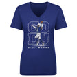 DJ Moore Women's V-Neck T-Shirt | 500 LEVEL