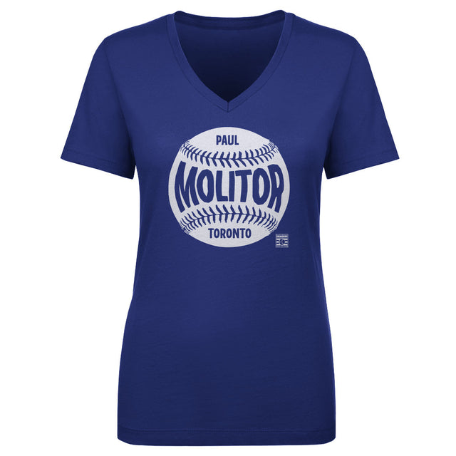 Paul Molitor Women's V-Neck T-Shirt | 500 LEVEL