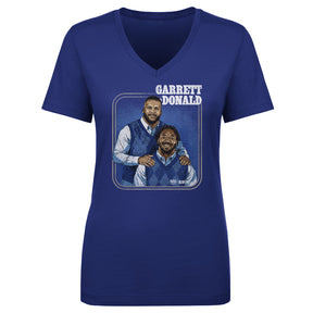 Aaron Donald Women's V-Neck T-Shirt | 500 LEVEL