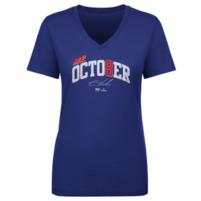 Enrique Hernandez Women's V-Neck T-Shirt | 500 LEVEL