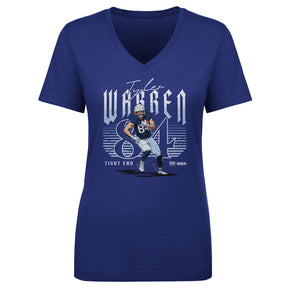 Tyler Warren Women's V-Neck T-Shirt | 500 LEVEL