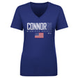Kyle Connor Women's V-Neck T-Shirt | 500 LEVEL