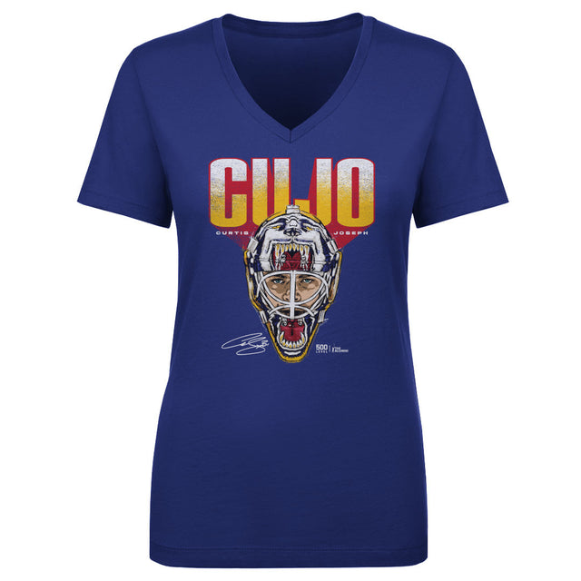 Curtis Joseph Women's V-Neck T-Shirt | 500 LEVEL