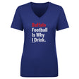 Buffalo Football Women's V-Neck T-Shirt | 500 LEVEL