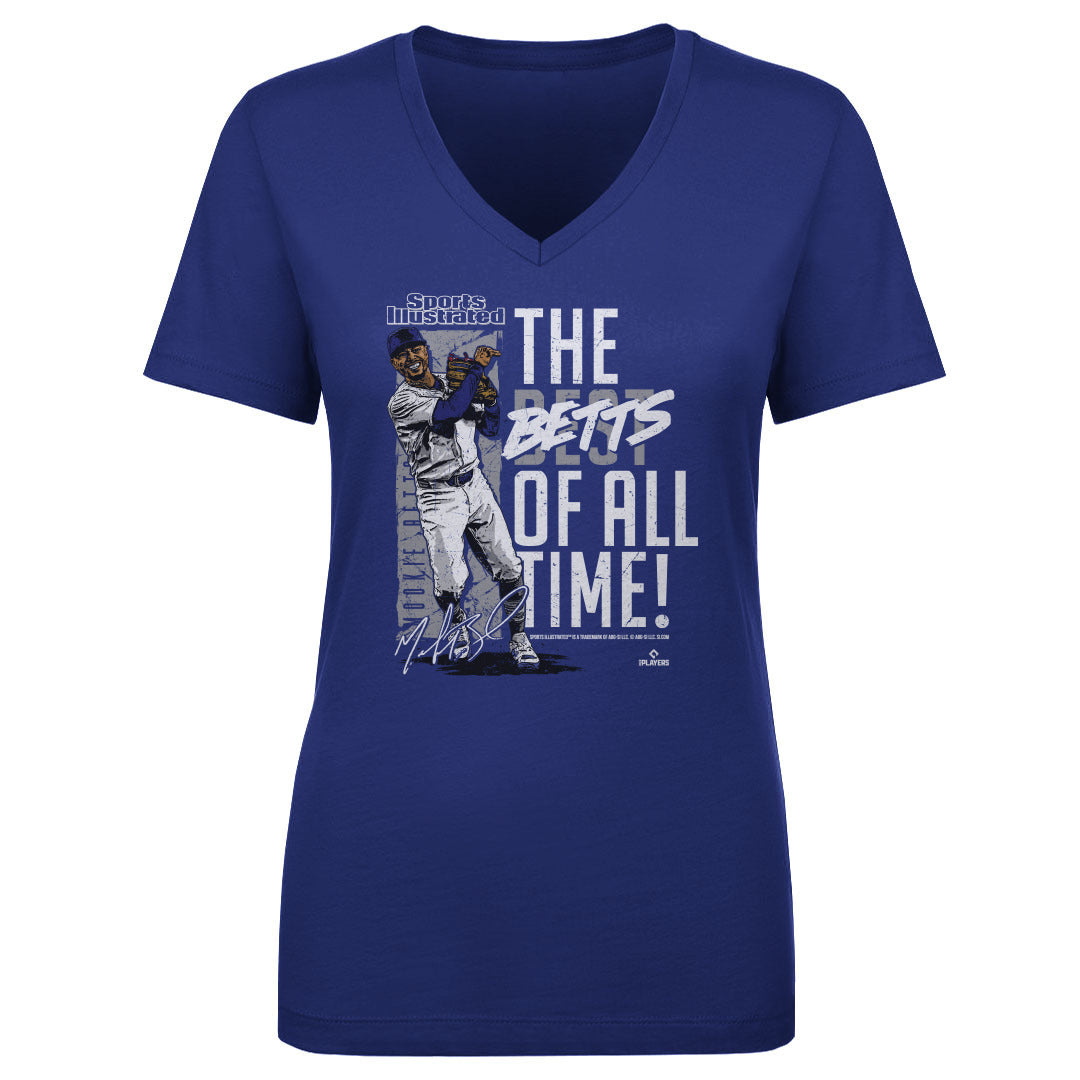Mookie Betts Women's V-Neck T-Shirt | 500 LEVEL
