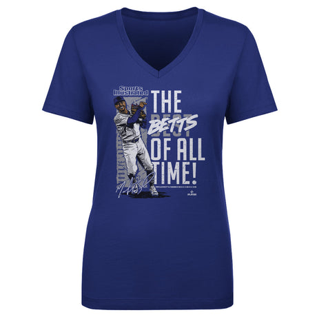 Mookie Betts Women's V-Neck T-Shirt | 500 LEVEL