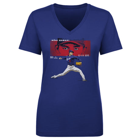 Roki Sasaki Women's V-Neck T-Shirt | 500 LEVEL