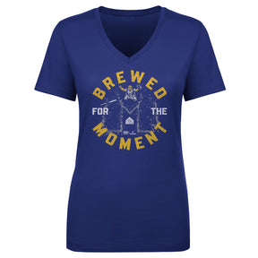 William Contreras Women's V-Neck T-Shirt | 500 LEVEL