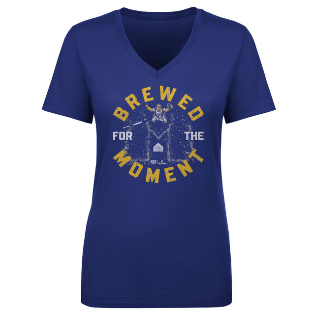 William Contreras Women's V-Neck T-Shirt | 500 LEVEL