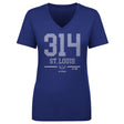 St. Louis Battlehawks Women's V-Neck T-Shirt | 500 LEVEL