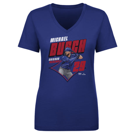 Michael Busch Women's V-Neck T-Shirt | 500 LEVEL