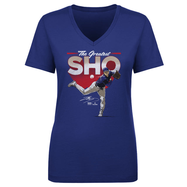 Shohei Ohtani Women's V-Neck T-Shirt | 500 LEVEL