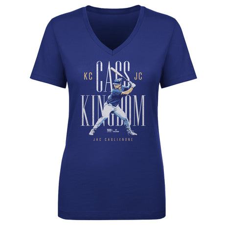 Jac Caglianone Women's V-Neck T-Shirt | 500 LEVEL