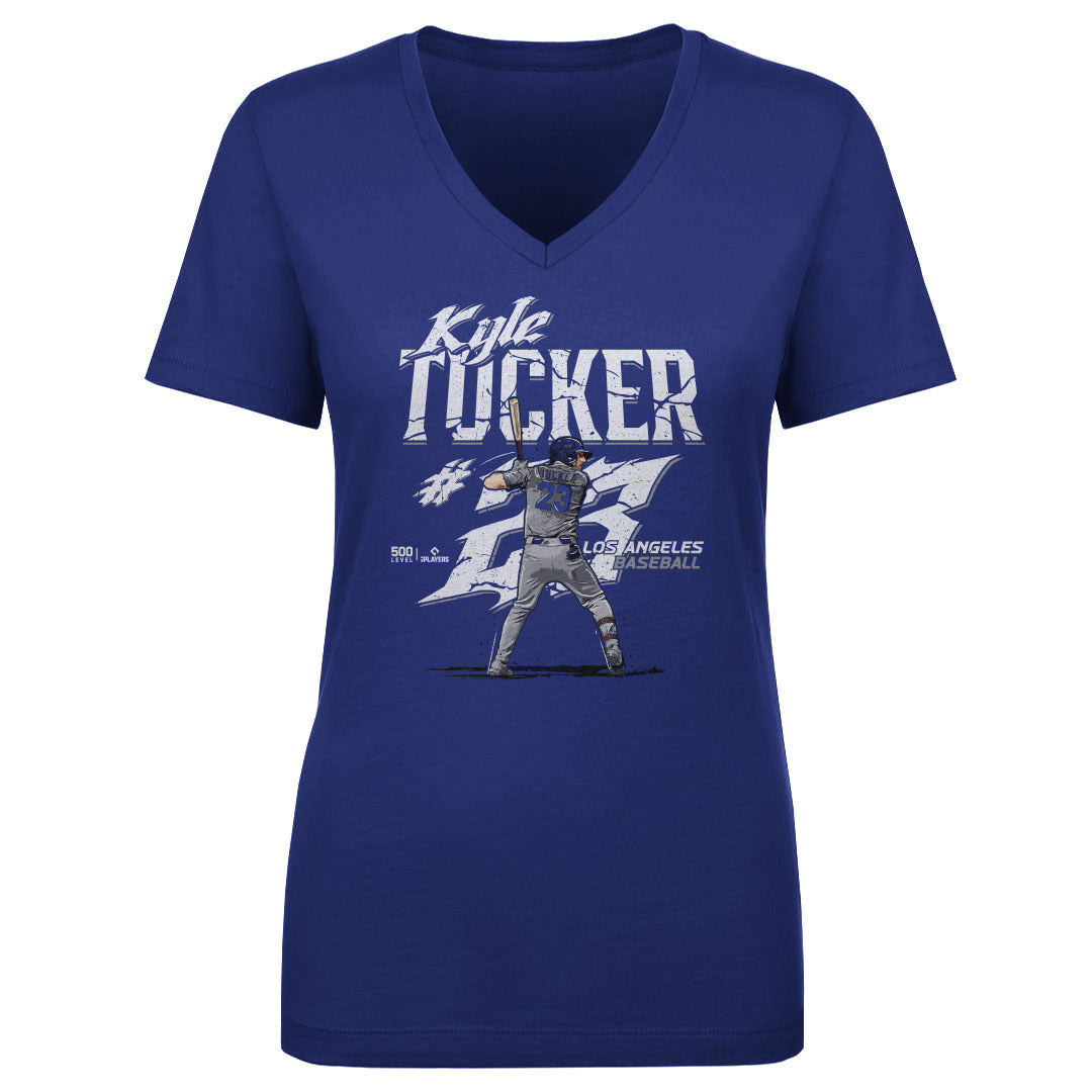 Kyle Tucker Women's V-Neck T-Shirt | 500 LEVEL