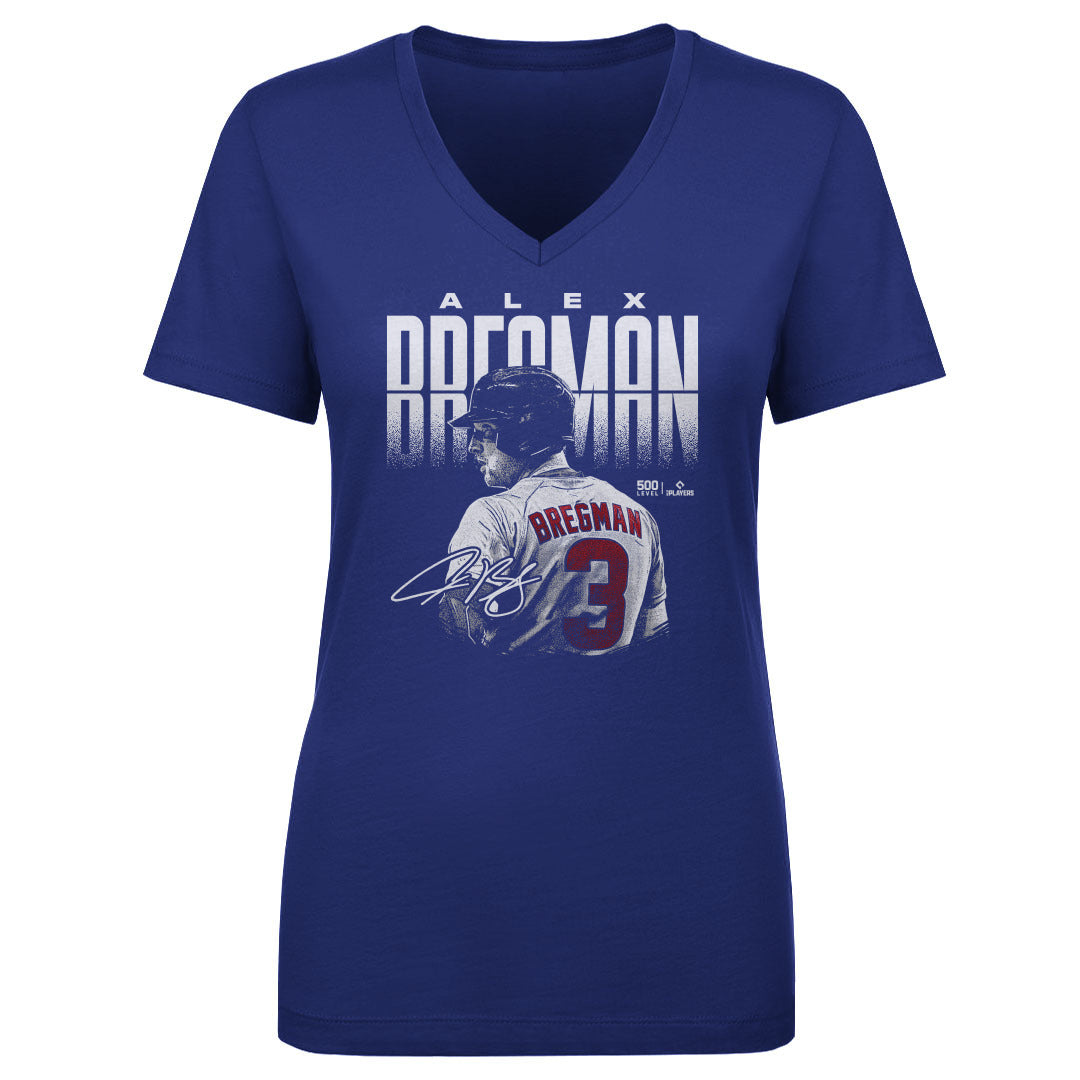 Alex Bregman Women's V-Neck T-Shirt | 500 LEVEL