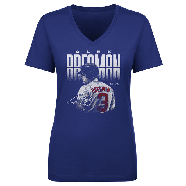 Alex Bregman Women's V-Neck T-Shirt | 500 LEVEL