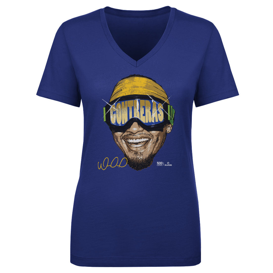 William Contreras Women's V-Neck T-Shirt | 500 LEVEL