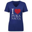 Puka Nacua Women's V-Neck T-Shirt | 500 LEVEL