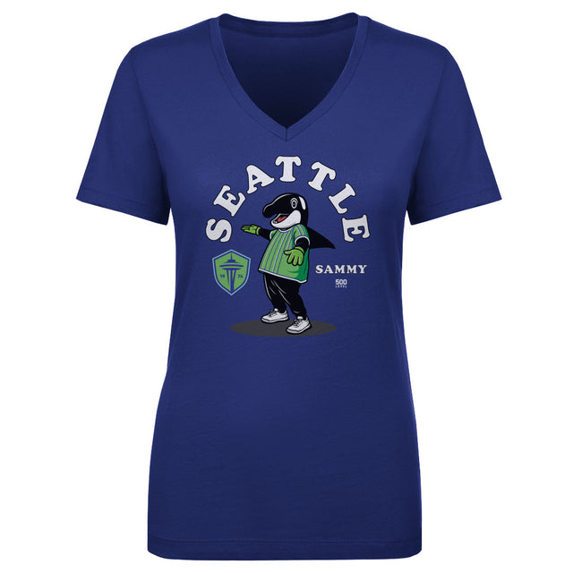 Seattle Sounders FC Women's V-Neck T-Shirt | 500 LEVEL