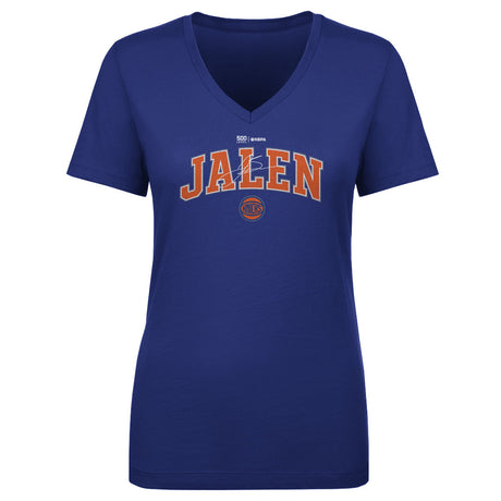 Jalen Brunson Women's V-Neck T-Shirt | 500 LEVEL