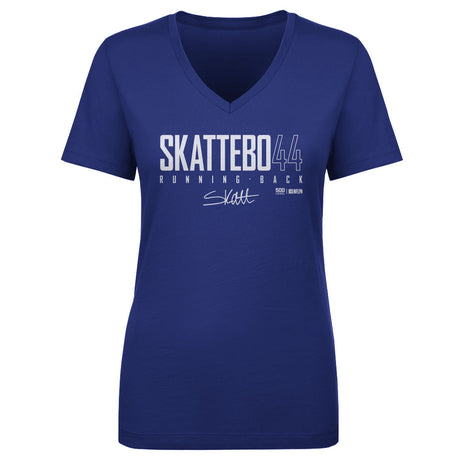 Cam Skattebo Women's V-Neck T-Shirt | 500 LEVEL