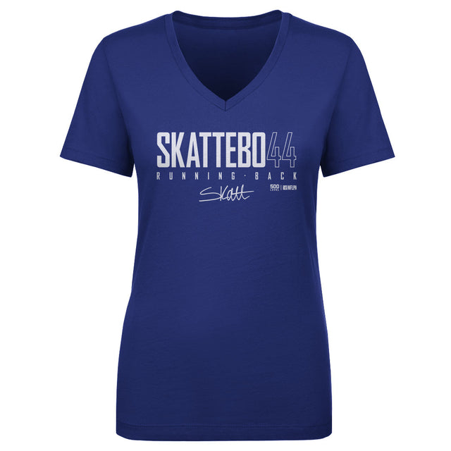 Cam Skattebo Women's V-Neck T-Shirt | 500 LEVEL
